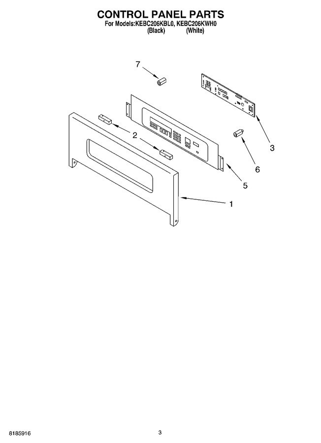 Diagram for KEBC206KWH0