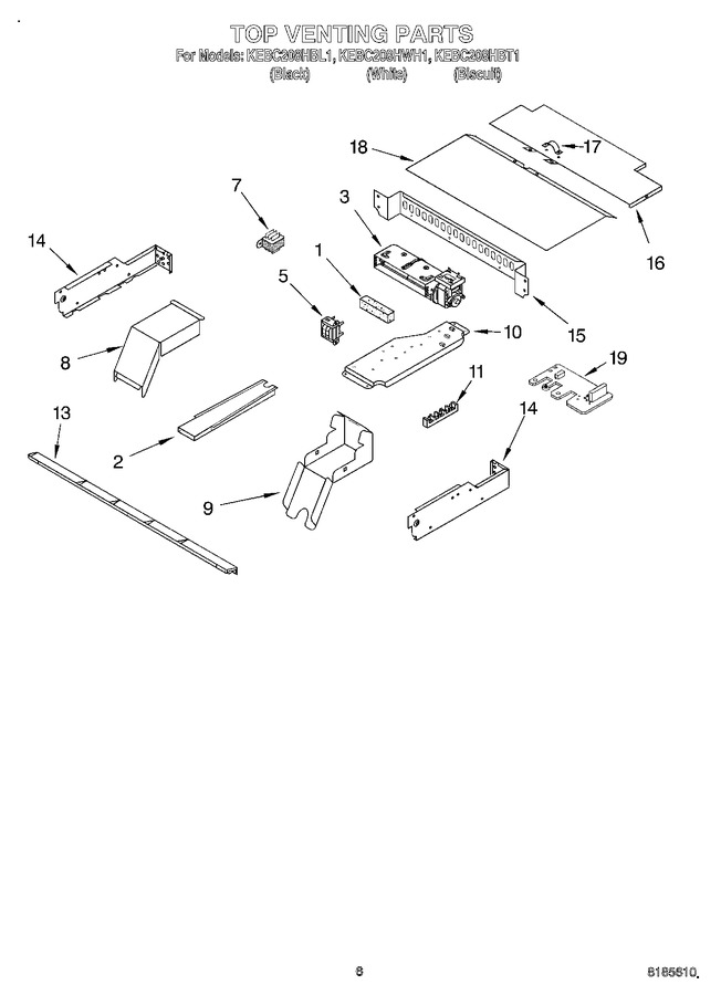 Diagram for KEBC208HWH1