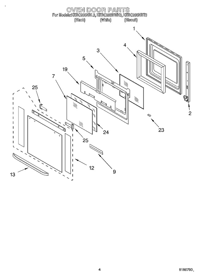 Diagram for KEBC208HWH3