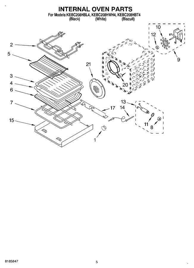 Diagram for KEBC208HWH4