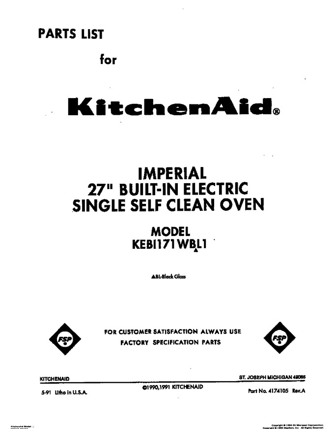 Diagram for KEBI171WBL1