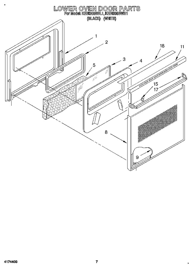 Diagram for KEBI200BWH1