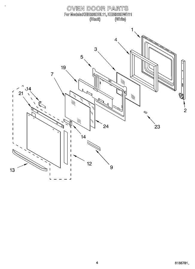 Diagram for KEBI206DBL11