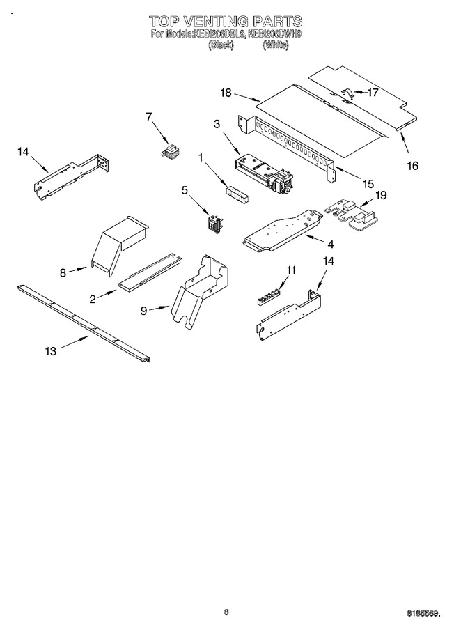 Diagram for KEBI206DWH9