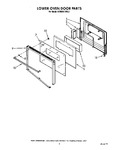 Diagram for 06 - Lower Oven Door
