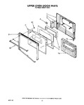 Diagram for 05 - Upper Oven Door