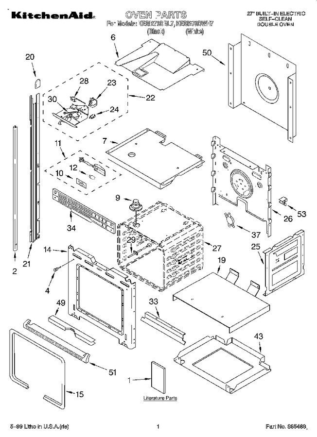 Diagram for KEBI276DWH7