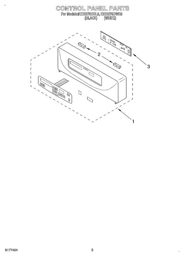 Diagram for KEBI276DWH8