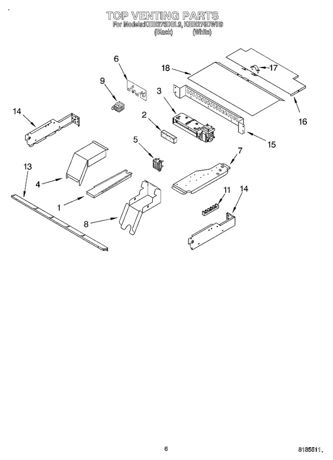 Diagram for KEBI276DWH9