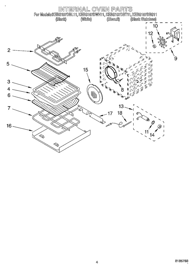 Diagram for KEBS107DBS11