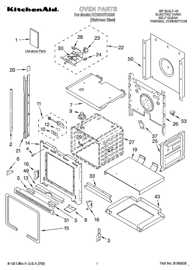 Diagram for KEBS107DSS8