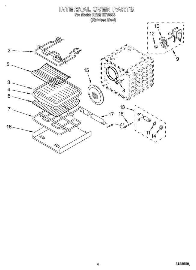 Diagram for KEBS107DSS8