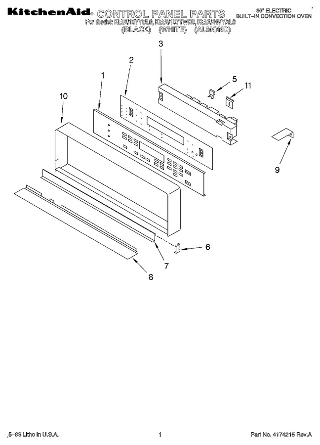 Diagram for KEBS107YWH0