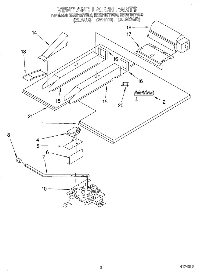 Diagram for KEBS107YWH0