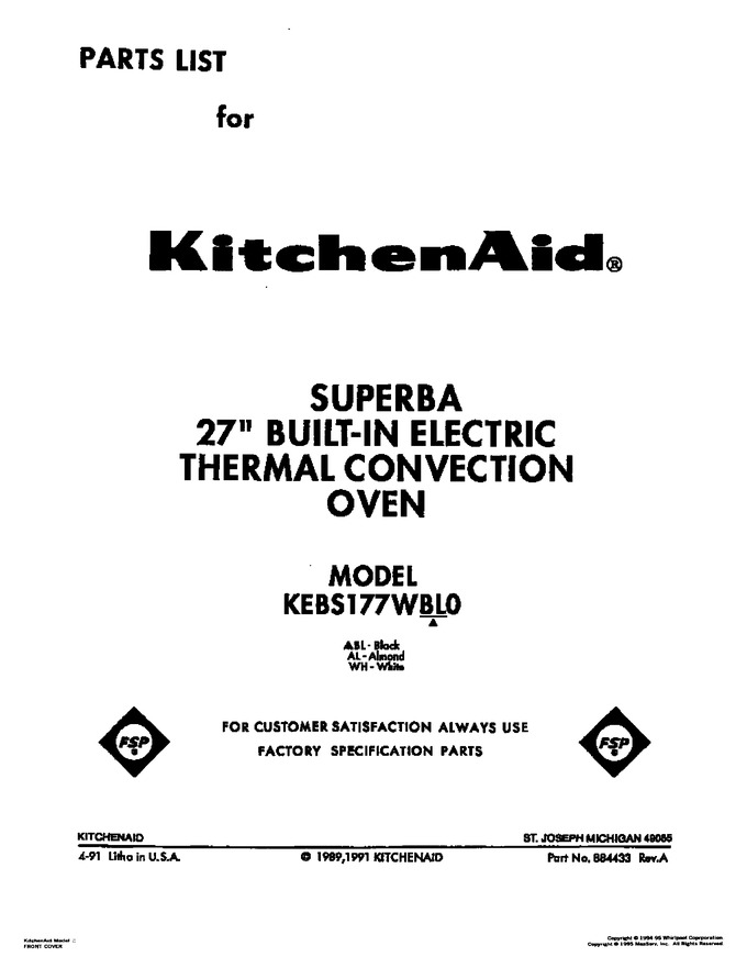 Diagram for KEBS177WAL0