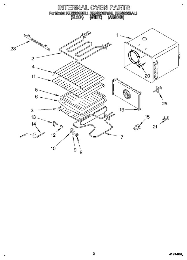 Diagram for KEBS208BWH1