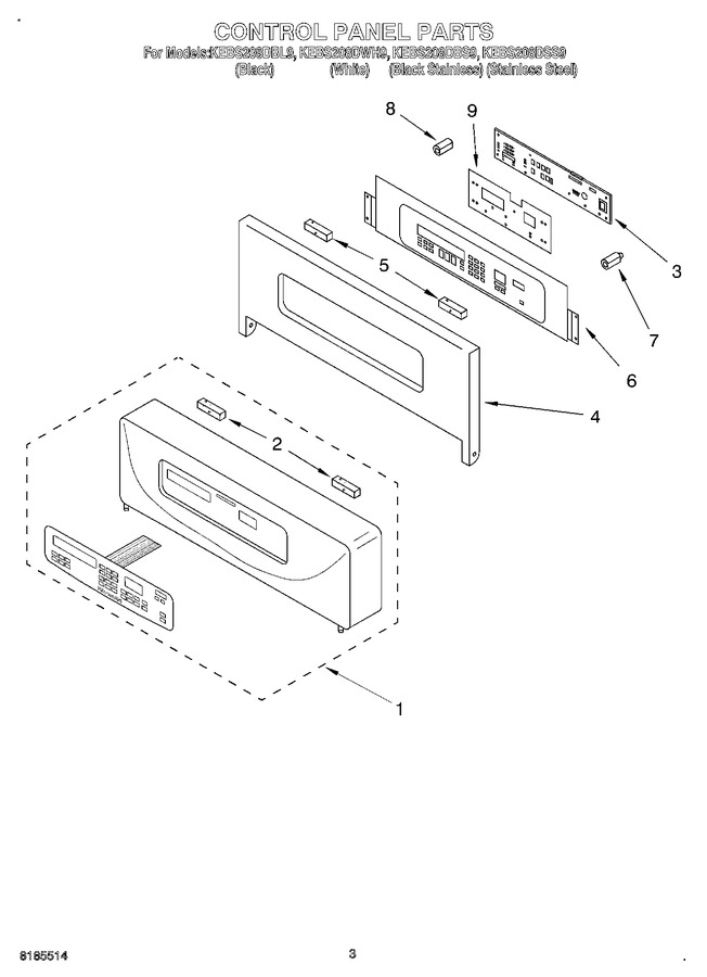 Diagram for KEBS208DWH9