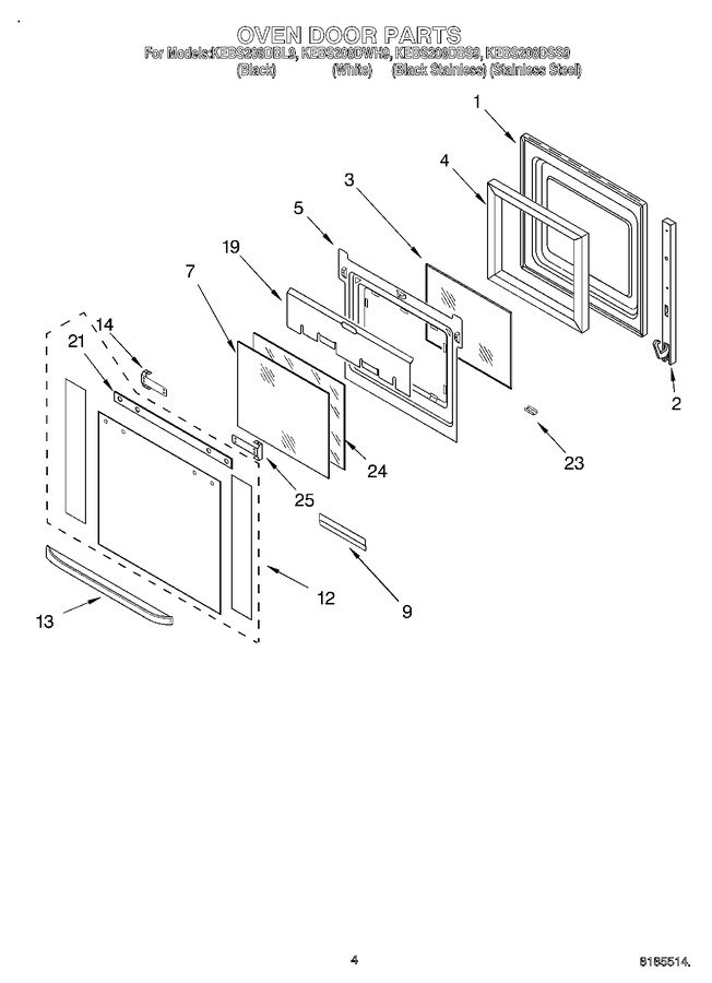 Diagram for KEBS208DWH9