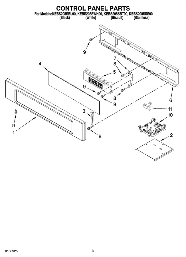 Diagram for KEBS208SBL00