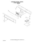 Diagram for 02 - Control Panel Parts