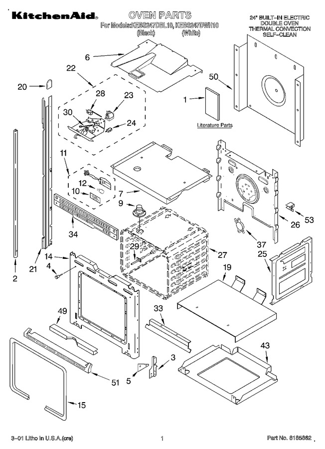 Diagram for KEBS247DWH10