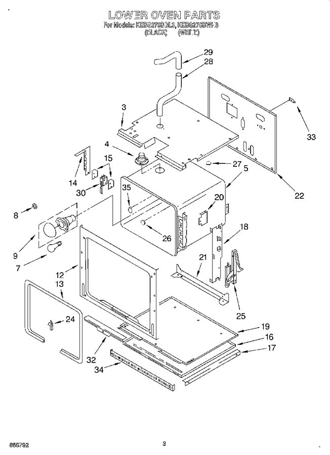 Diagram for KEBS276BWH3