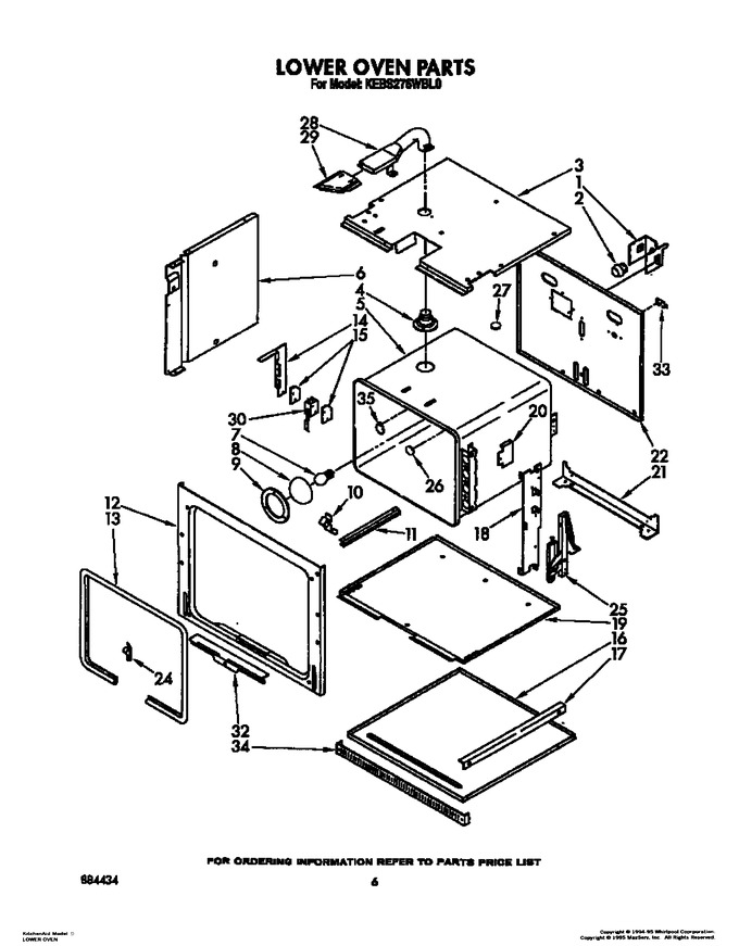 Diagram for KEBS276WBL0