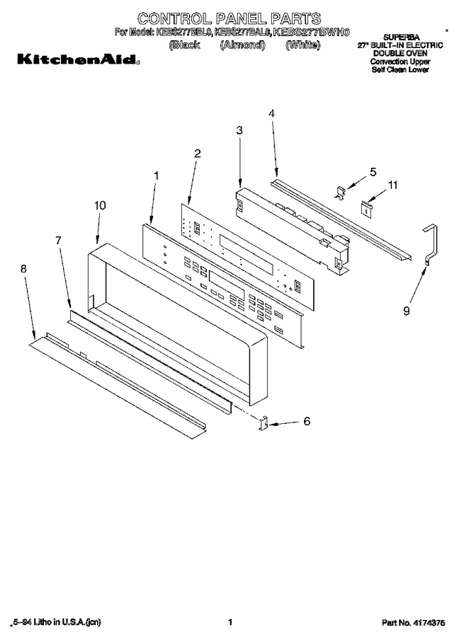 Diagram for KEBS277BWH0