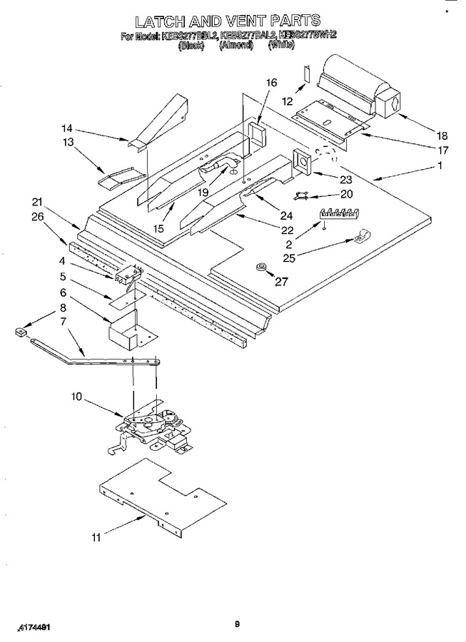 Diagram for KEBS277BWH2