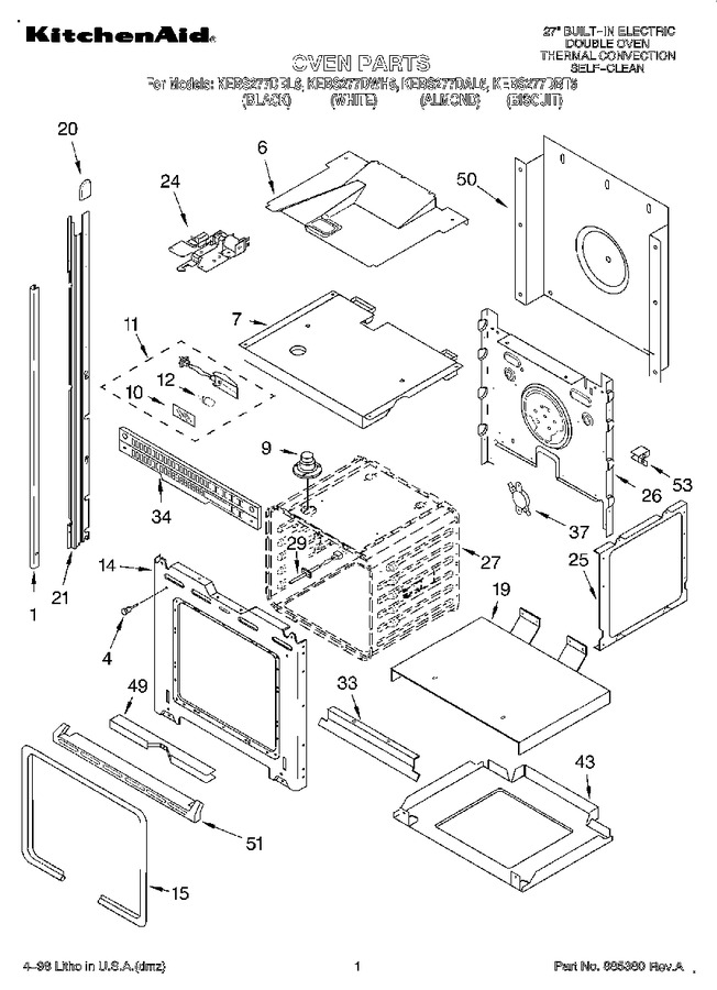 Diagram for KEBS277DWH6