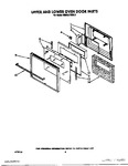 Diagram for 06 - Upper And Lower Oven Door