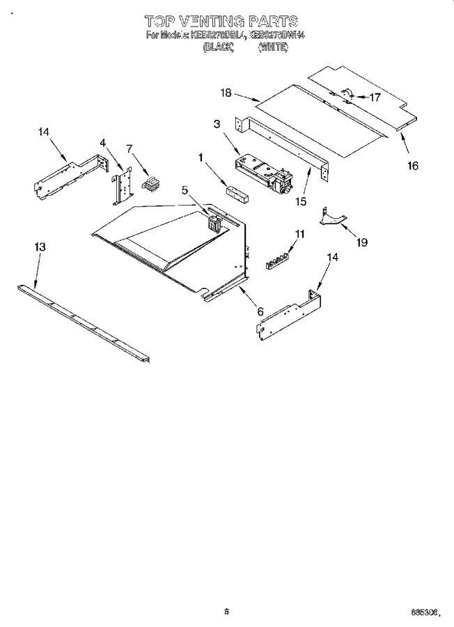 Diagram for KEBS278DWH4