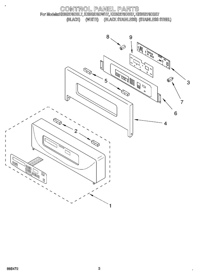 Diagram for KEBS278DWH7