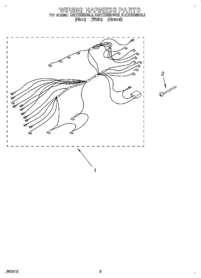 Diagram for KECC502BWH2