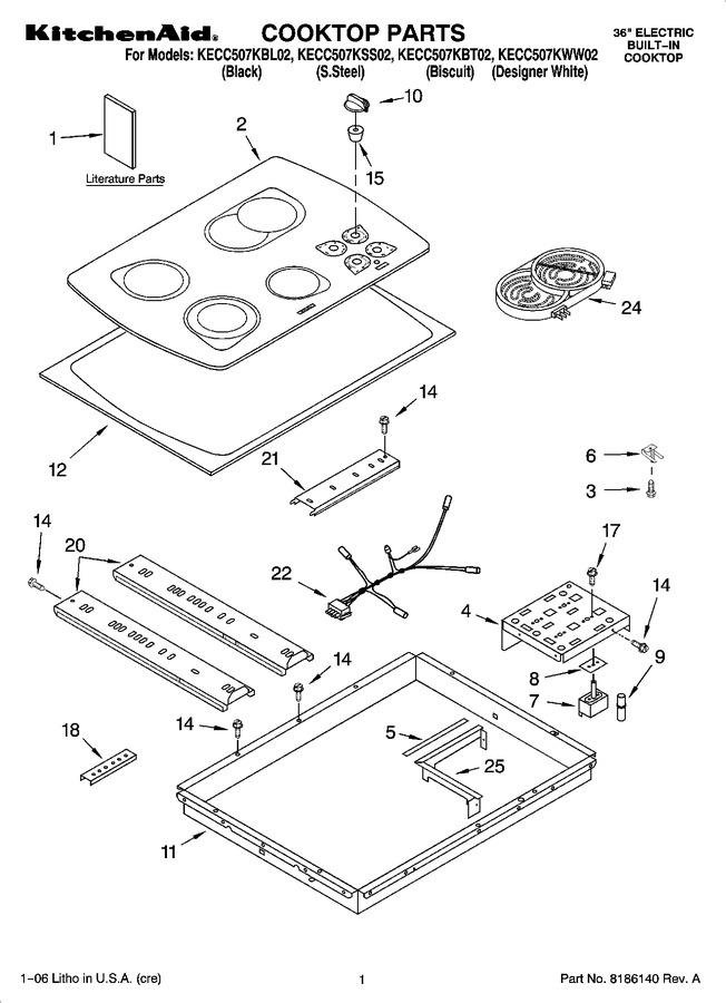 Diagram for KECC507KBL02