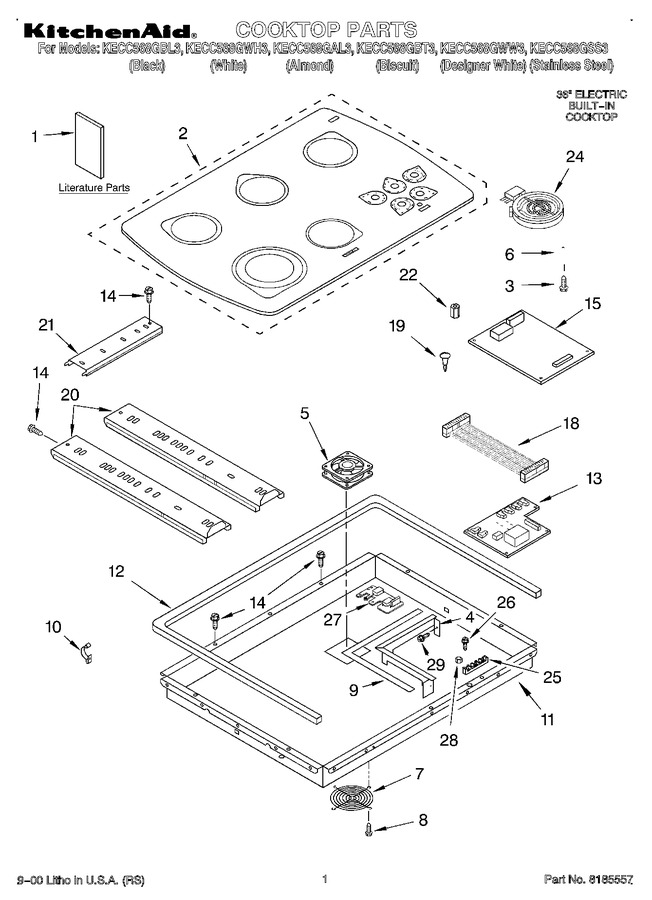 Diagram for KECC568GWH3