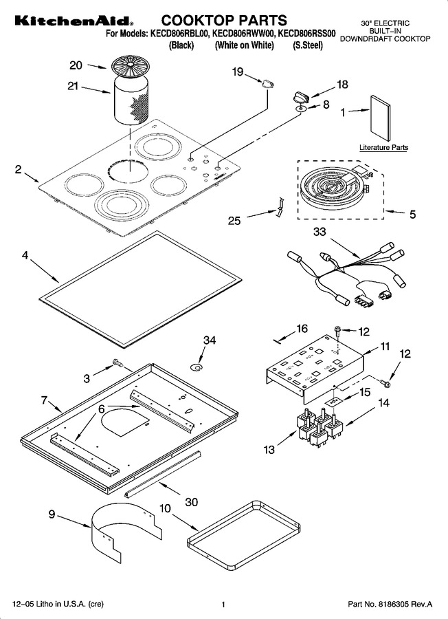 Diagram for KECD806RBL00
