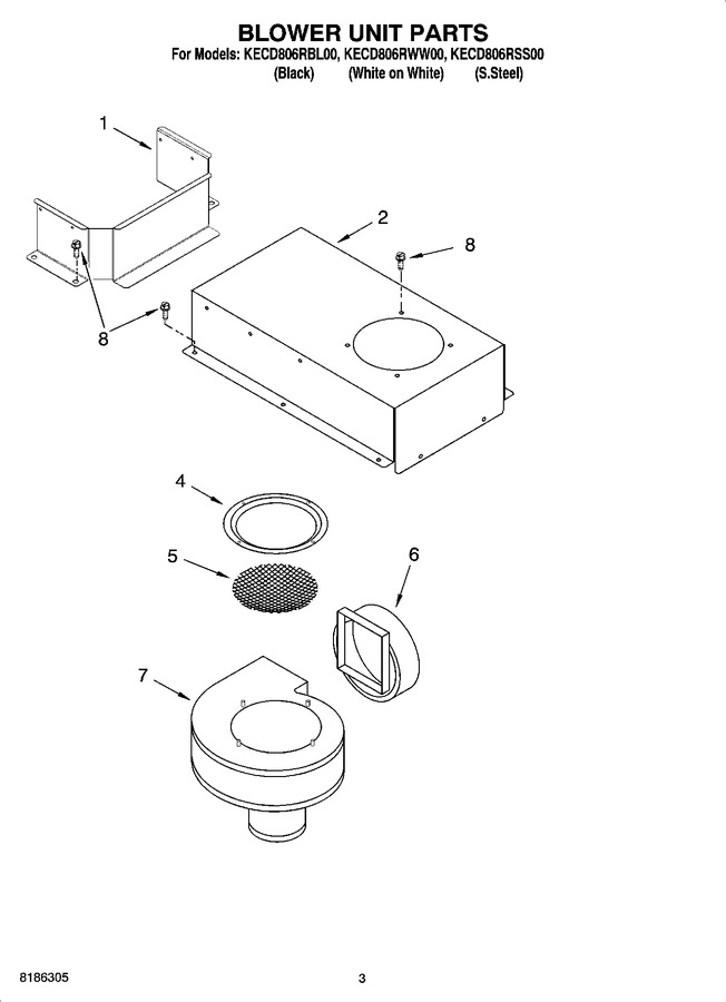 Diagram for KECD806RBL00