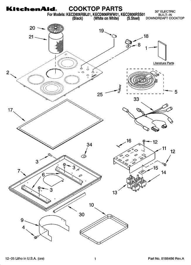Diagram for KECD806RSS01