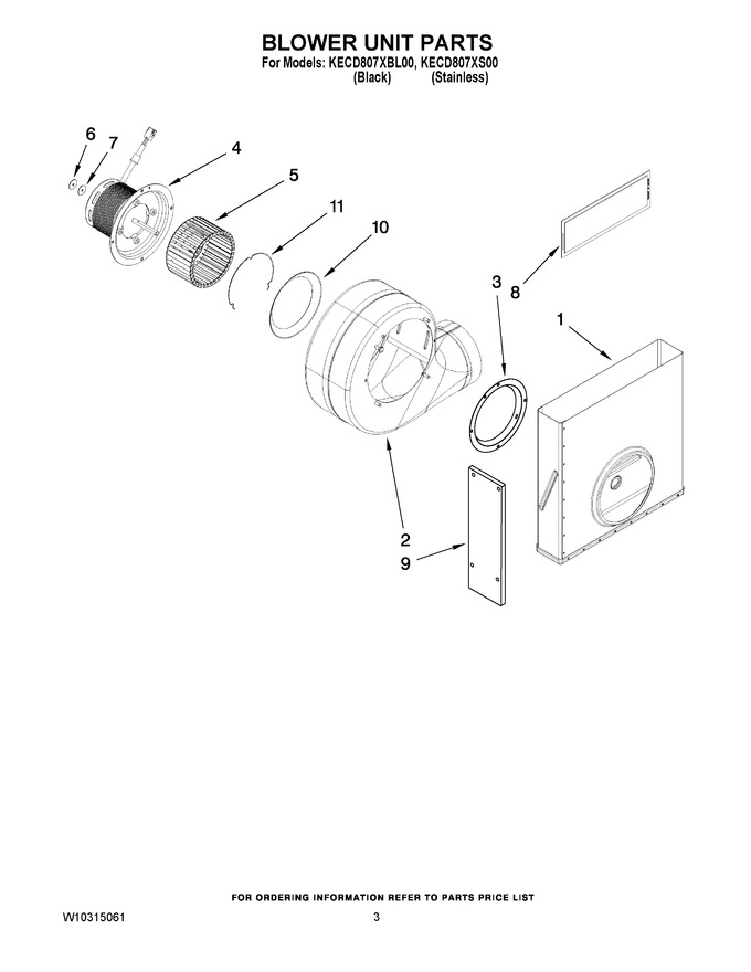 Diagram for KECD807XS00