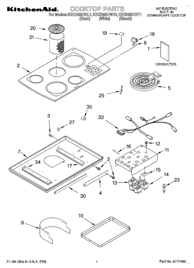 Diagram for KECD865HBL1