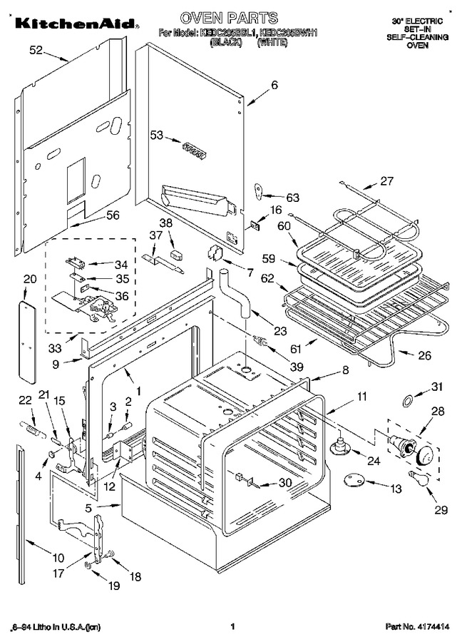Diagram for KEDC205BWH1