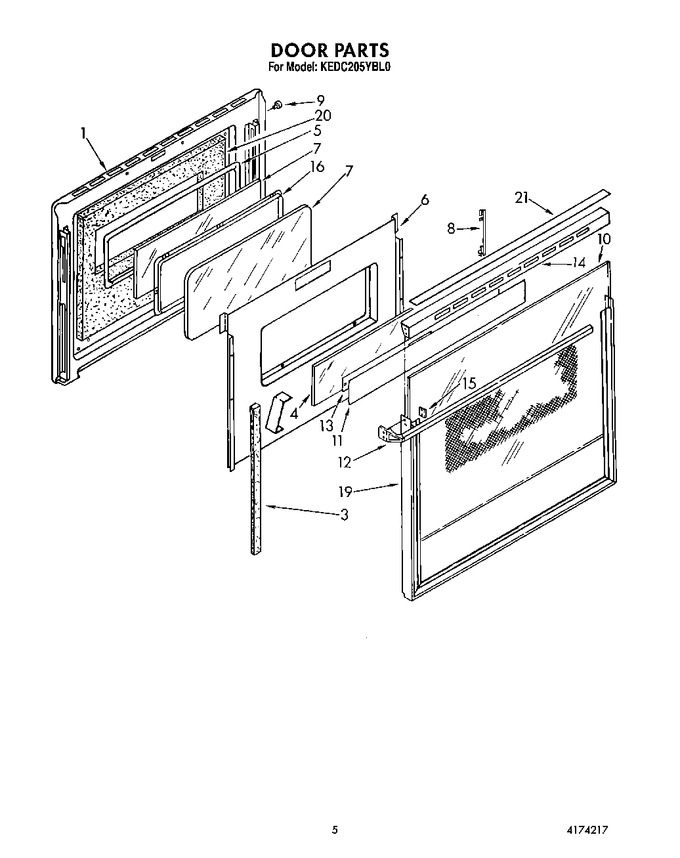 Diagram for KEDC205YWH0