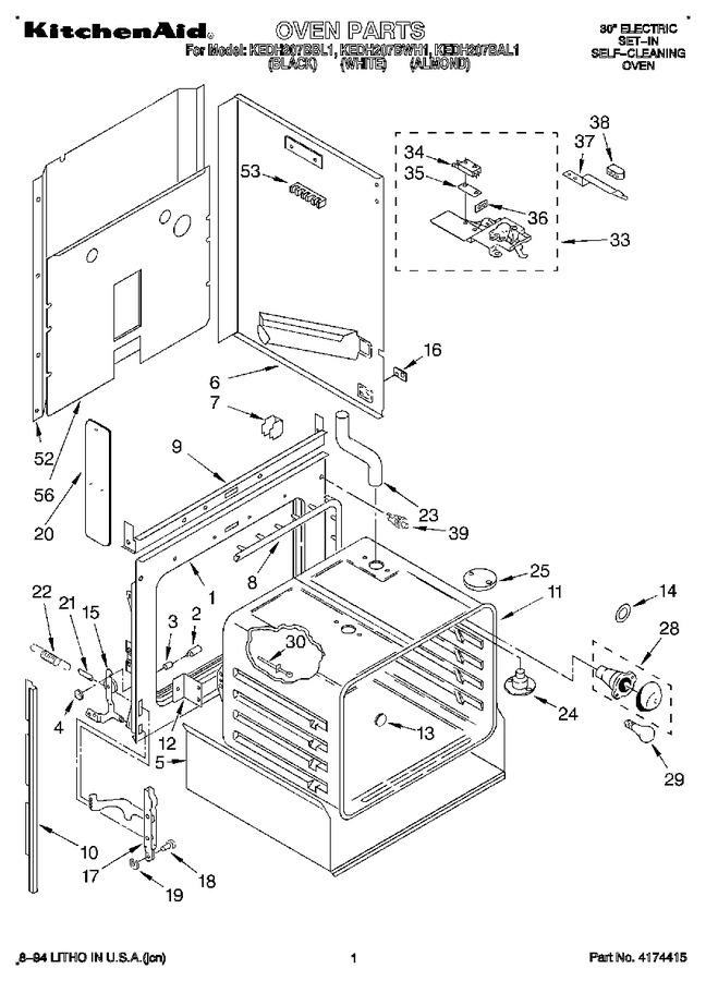 Diagram for KEDH207BWH1