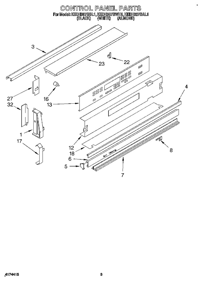Diagram for KEDH207BWH1