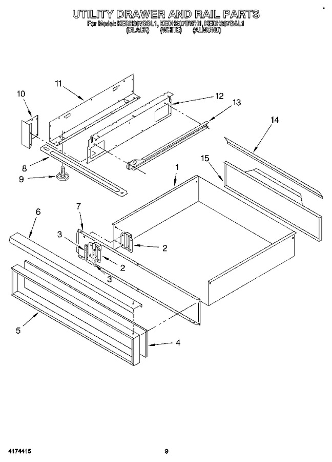 Diagram for KEDH207BWH1