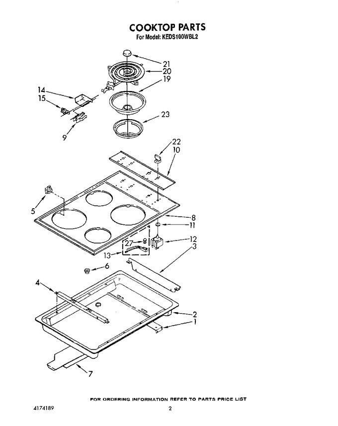 Diagram for KEDS100WAL2