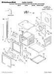 Diagram for 01 - Oven Parts