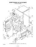 Diagram for 04 - Dryer Cabinet And Motor