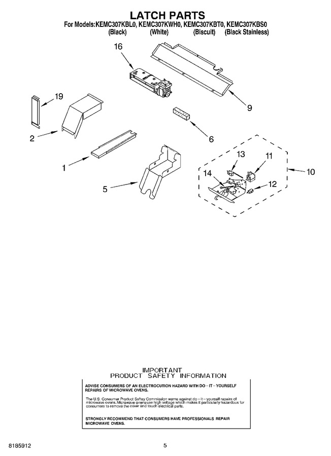 Diagram for KEMC307KWH0